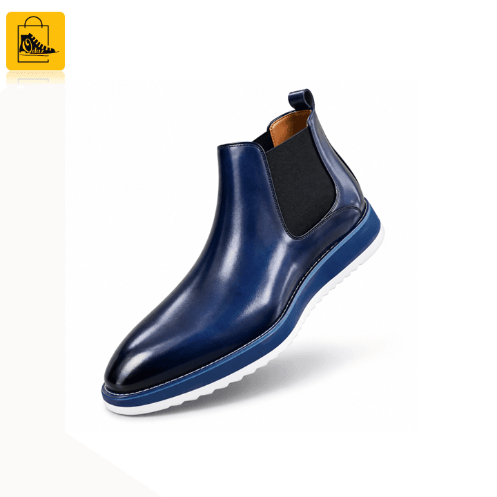 Bottine Chelsea Homme – Bleu Marine