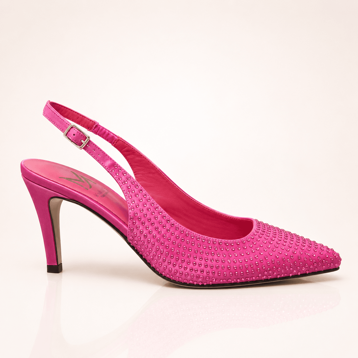 Escarpin Élégance Ruby – Fuchsia Cristal