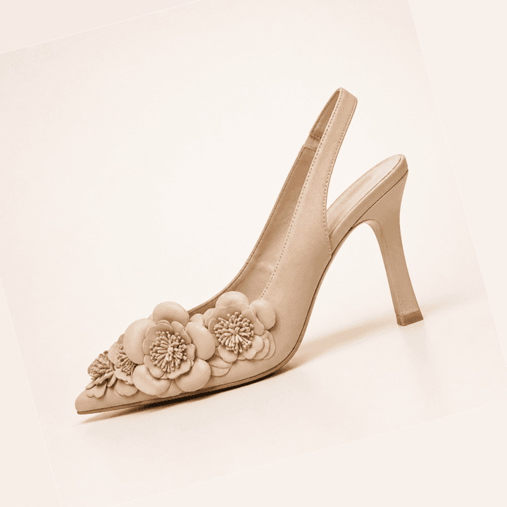 Escarpin Fleur de Sable