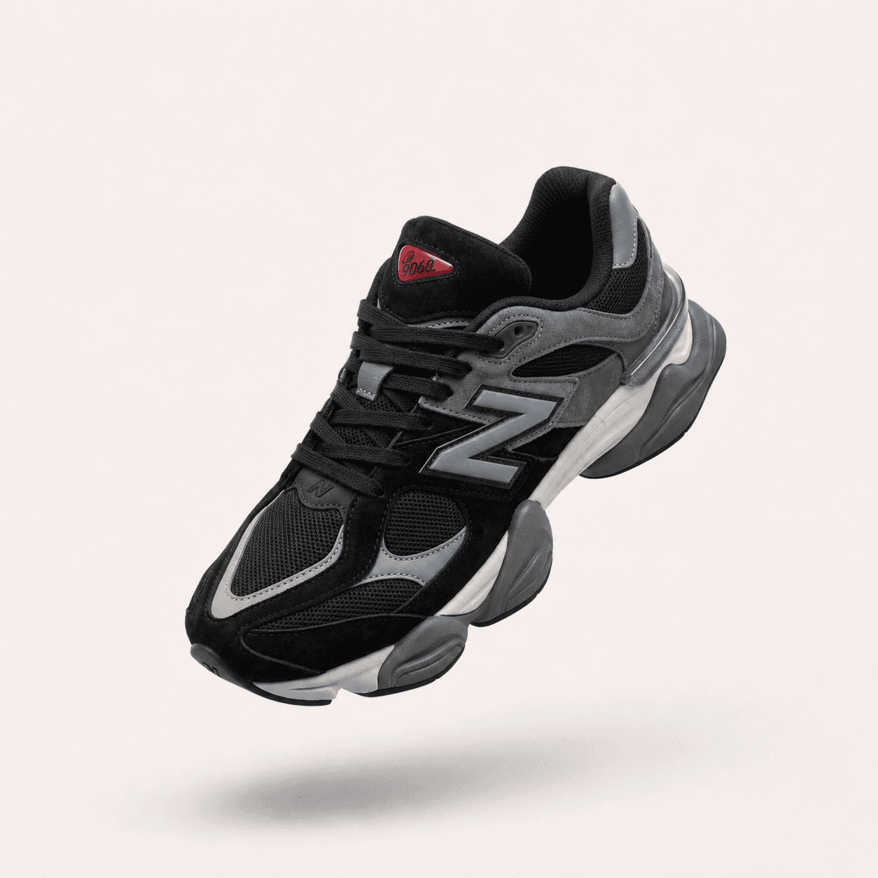 New Balance 9060 – Noir & Gris Premium