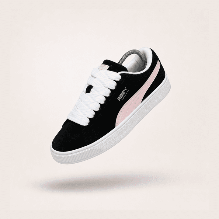 Sneakers Femme Élégance Rose & Noir